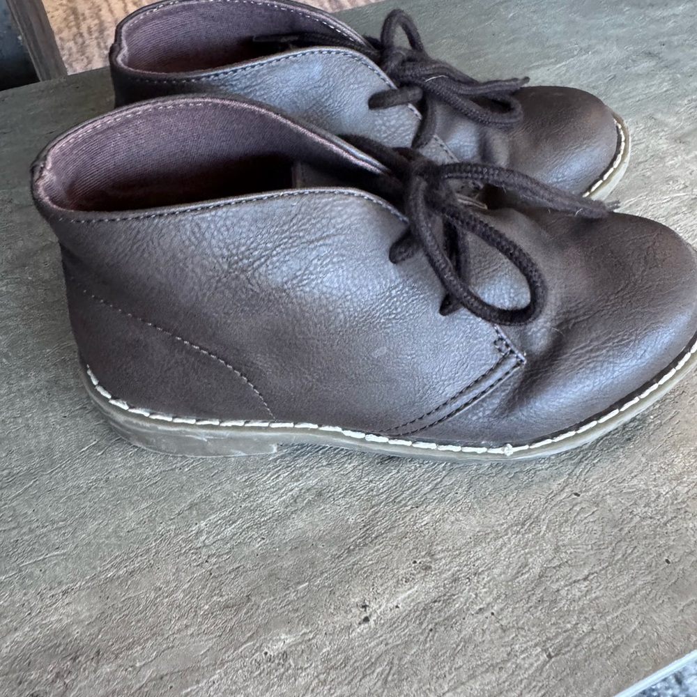 The Children's Place Brown Classic Leather Boots